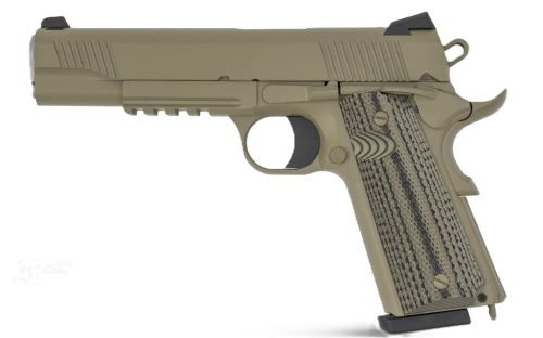 TISAS 1911 RAIDER 45ACP 5" BBL G10 8RD FDE