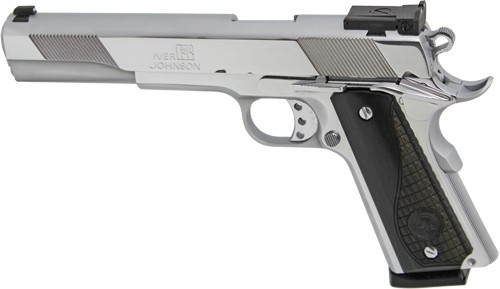 IVER JOHNSON EAGLE XL 45ACP 6" ADJ POLISHED CHROME