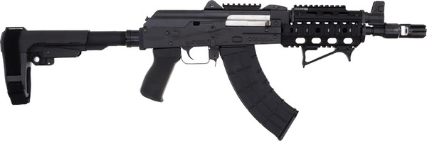 ZASTAVA ZPAP92 PISTOL 7.62X39 10" 30RD QUAD RAIL SB3 BRACE