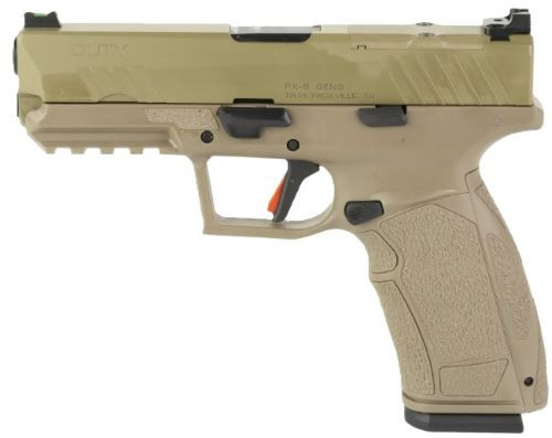 TISAS PX-9DFDE 9MM PISTOL 4.1" BBL 18/20RD ORD FDE