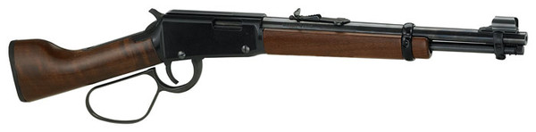 HENRY MARES LEG PISTOL 22S/L/LR 12.875" BLUED WALNUT<