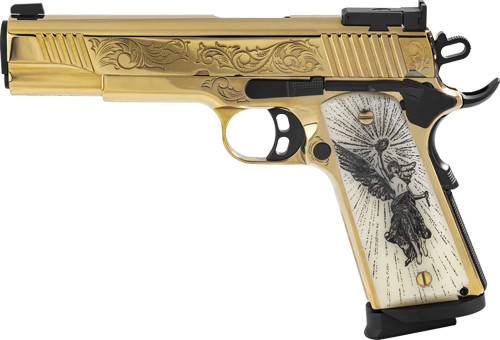 GIRSAN MC1911 DELUXE GOLD GOVT 38 SUPER 10RD ENGRAVED