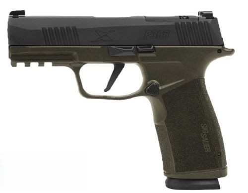 SIG P365X MACRO FORTUNATE SON 9MM 3.7" XRAY3 (2)17RD GRN/BLK