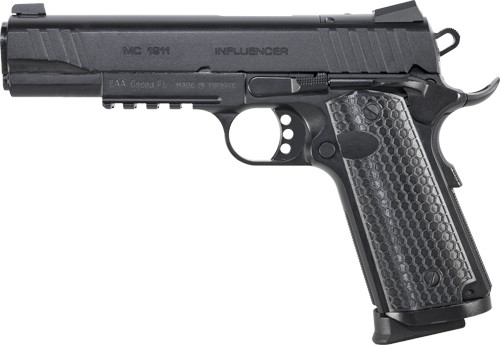 GIRSAN MC1911S INFLUENCER GOVT 45ACP ADJ SIGHT 8RD BLACK<