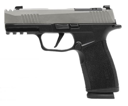 SIG P365X MACRO 9MM 3.1" COMP XRAY3 (2)17RD STAINLESS/BLACK