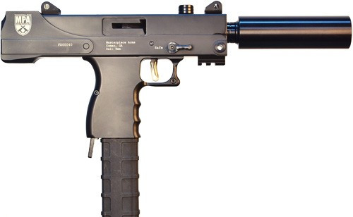 MPA DEFENDER 9MM TOP- COCKING 4.5" TB BLACK 30RD