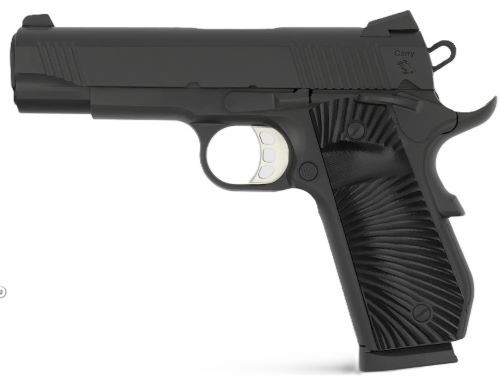 TISAS 1911 CARRY B45B 45ACP 4.25" G10 2-8RD BLACK CERAKOTE