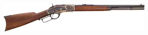 CIMARRON 1873 SHORT RIFLE 357/38 20" CC/BLUED WALNUT