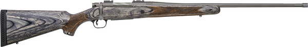 MOSSBERG PATRIOT 6.5PRC 24" SS CERAKOTE/LAMINATE THREADED