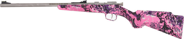 Henry Mini Bolt Youth .22 LR, 16.25" Barrel, 1, Synthetic Muddy Girl Camo