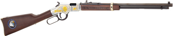 Henry H4 Law Enforcement Tribute .22 S/L/LR, 20" Barrel, 16, American Walnut
