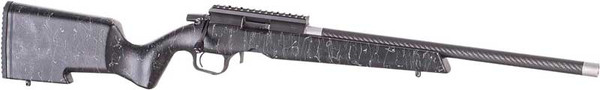 CHRISTENSEN RANGER 17HMR 18" CF BBL/STOCK BLACK W/GREY WEB