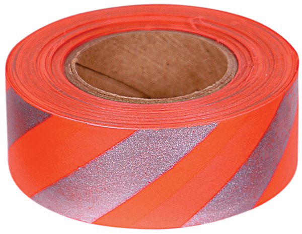Allen 46 Flagging Tape Reflective Orange 150' Roll