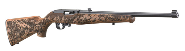Ruger 10/22 Mule Deer .22 LR, 18.5" Barrel, 10, Blued / Wood