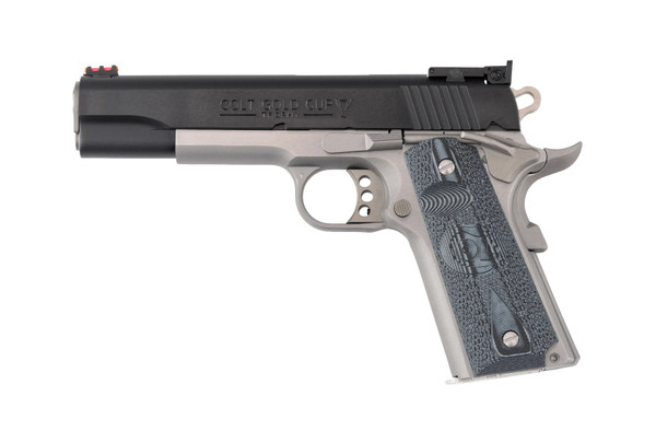 Colt Gold Cup Lite .38 Super, 5" Barrel, 9+1, Brushed Stainless