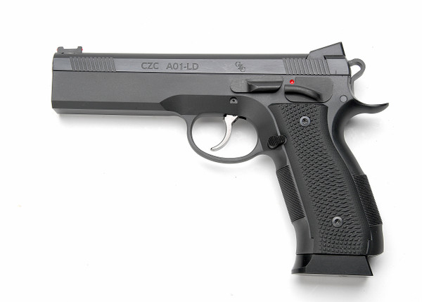 CZ A01-LD Custom 9mm Luger, 4.9" Barrel, 19+1, Blued