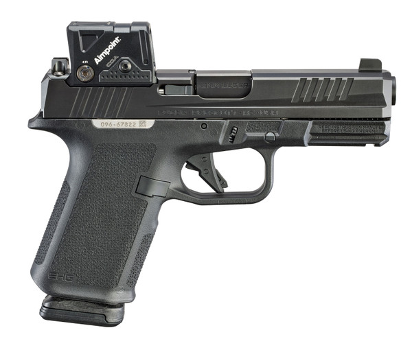 Ruger RXM 9mm Luger, 4" Barrel, 15+1, Black / Black