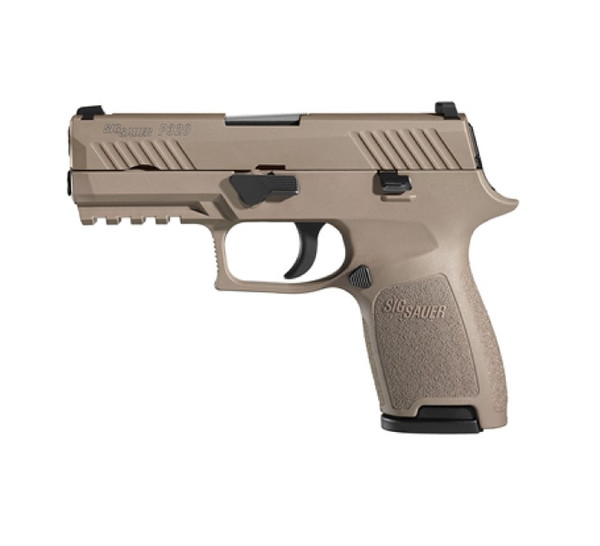 Sig Sauer P320 Carry 9mm Luger, 3.9" Barrel, 17+1, Coyote Polymer