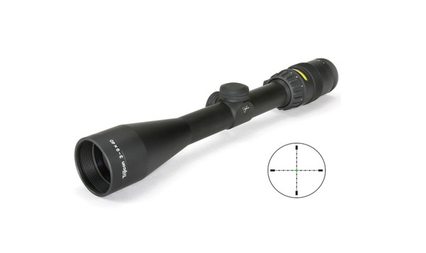 ACCUPOINT 3-9X40 MIL 1" GRN