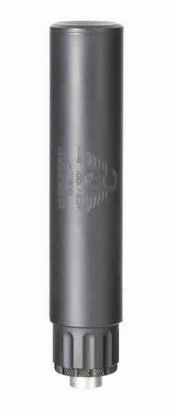 QUELL P 9MM SILENCER BLK     #9mm