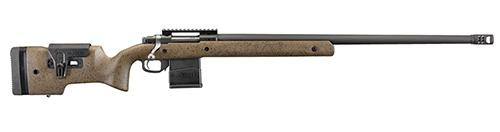 Ruger Hawkeye Rifle  6.5 PRC 26" Barrel Matte Black/ Speckled Black/Brown Laminate Stock