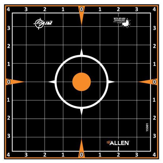 ALLEN EZ AIM ADHESIVE SPLASH 8 SIGHTIN GRID 6