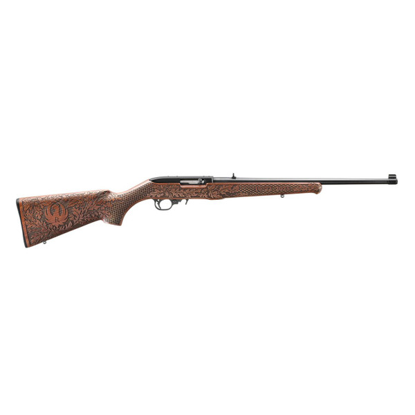 Ruger Collector's Series 10/22 Sporter Rifle .22 LR 10rd Magazine18.5" Barrel Engraved Wood Stock 2