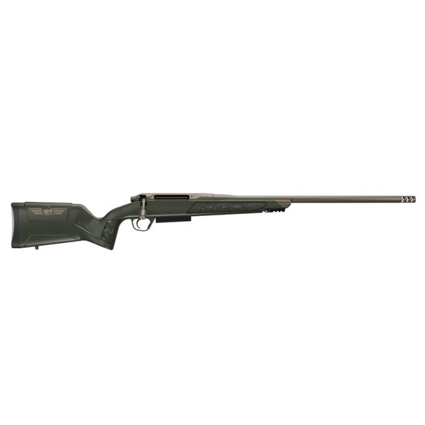 Christensen Arms Evoke Rifle .243 Win 4rd Magazine 20" 5/8x24" Threaded Barrel Bronze and OD Green