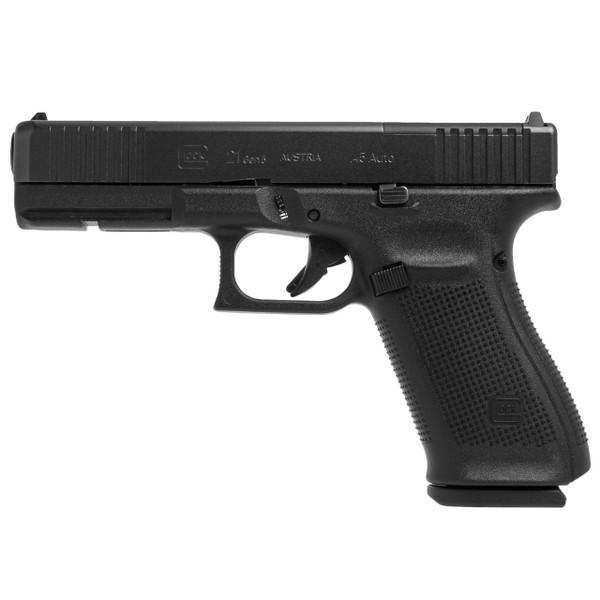 Glock 21 Gen 5 MOS .45 ACP, 4.61" Barrel, 10+1, Black nDLC