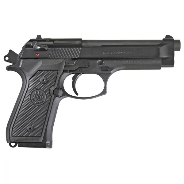Beretta M9 Commercial 9mm Luger, 4.9" Barrel, 10+1, Black Bruniton