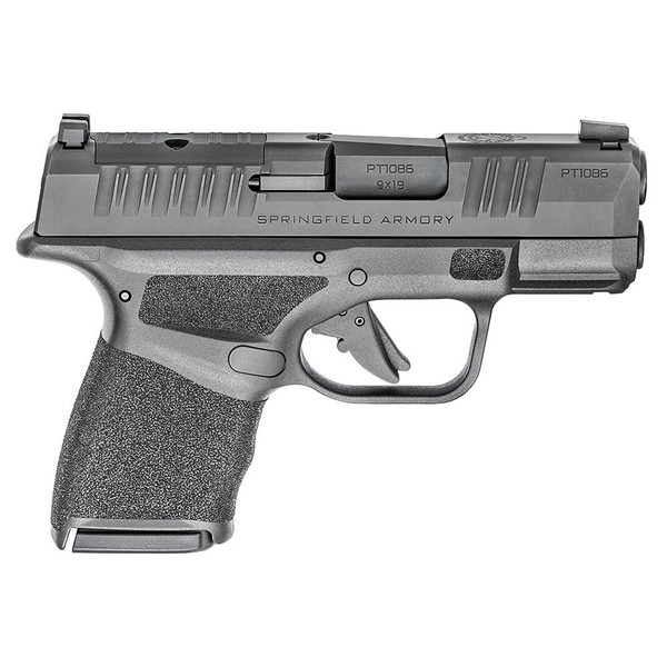 Springfield Hellcat OSP White-Dot Handgun 9mm Luger 11(1)&13(1)rd Magazines 3" Barrel Black