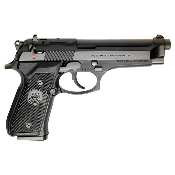 Beretta M9 Commercial 9mm Luger, 4.9" Barrel, 15+1, Black Bruniton