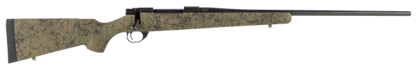 Howa HHS62503 M1500 HS Precision 6.5 Creedmoor 5+1 22" Barrel, Black Metal Finish, Green Black Webbed Fixed HS Precision Stock