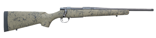 Howa HHSSL308ODG16 1500 Superlite Gen2 Full Size 308 Win 3+1 16.25" Black Threaded Barrel, Matte Blue Steel Drilled & Tapped Receiver, OD Green w/Black Webbing HS Precision Synthetic Stock, Right Hand