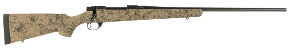 Howa HHS63202 M1500 HS Precision 30-06 Springfield 5+1 22" Barrel, Black Steel Receiver, Tan w/Black Webbing HS Precision Synthetic Stock
