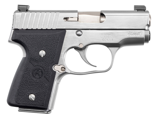 Kahr Arms M9098NA MK Elite *CA Compliant 9mm Luger Caliber 3" Barrel 6+1/7+1, Stainless, Black Grip