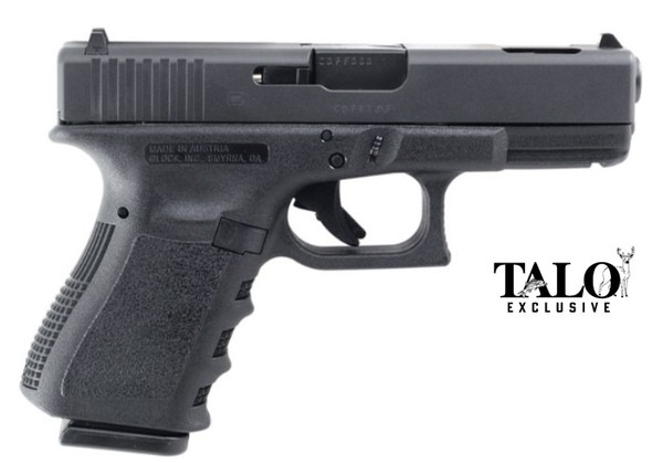 19C Gen3 9mm 4.02" Blk 10-rd TALO