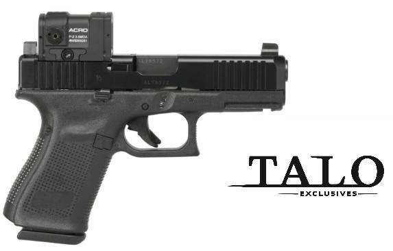 19 MOS  Ameriglo 4" 9mm ACRO P2 Blk (2)10rd TALO