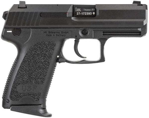 USP9 Compact V7 LEM 3.58" 9mm Blk (2) 13-rd