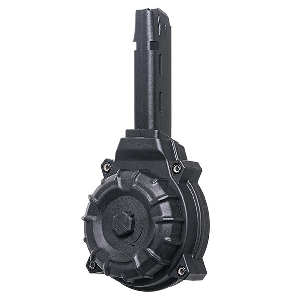 Magazine Glock 17/19 Blk Poly Drum 50rd