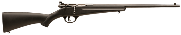 Savage Arms 13775 Rascal  Youth 22 LR 1rd 16.13" Matte Black Sporter Barrel, Matte Black Carbon Steel Receiver, Black Fixed Synthetic Stock, Right Hand