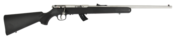 Savage Arms 24700 Mark II FSS Full Size 22 LR 10+1 21" Matte Button Rifled Barrel, Matte Stainless Steel Receiver, Matte Black Fixed Synthetic Stock, Right Hand