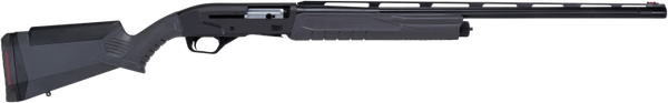 Savage Arms 57603 Renegauge Field Full Size 12 Gauge Semi-Auto 3" 4+1 26" Black Melonite Fluted Vent Rib Barrel, Matte Black Aluminum Receiver, Adjustable Matte Gray Synthetic Stock, Right Hand