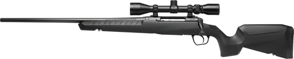 Savage Arms 32036 Axis XP Combo Compact 400 Legend 4+1 20" Matte Black Heavy Sporter Barrel, Drilled & Tapped Carbon Steel Receiver, Fixed Matte Black Synthetic Stock, 3-9x40mm Duplex Left Hand