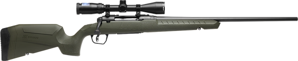 Savage Arms 32156 Axis 2 XP Combo Full Size 400 Legend 4+1 20" Black Sporter Barrel, Black Carbon Steel Receiver Drilled & Tapped, OD Green Fixed Synthetic Stock, Weaver 3-9x40mm Scope, Right Hand