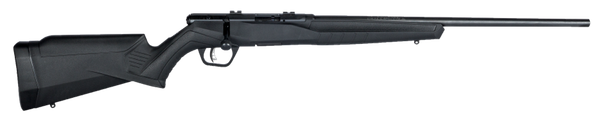 Savage Arms 70500 B Series F Full Size 22 WMR 10+1 21" Matte Black Sporter Barrel, Matte Black Drilled & Tapped Carbon Steel Receiver, Matte Black Fixed Synthetic Stock, Right Hand