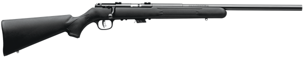 Savage Arms 28700 Mark II FV Full Size 22 LR 5+1 21" Matte Black Heavy Button Rifled Barrel, Matte Black Drilled & Tapped Carbon Steel Receiver, Matte Black Fixed Synthetic Stock, Right Hand