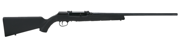 Savage Arms 47200 A22 Target Sporter Full Size 22 LR 10+1 22" High Luster Button Rifled Barrel, High Luster Drilled & Tapped Carbon Steel Receiver, Matte Black Fixed Synthetic Stock, Right Hand