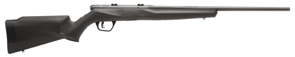 Savage Arms 70840 B17 F Compact 17 HMR 10+1 18" Matte Black Button Rifled Barrel, Matte Black Drilled & Tapped Carbon Steel Receiver, Matte Black Fixed Synthetic Stock, Left Hand