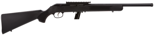 Savage Arms 45110 64 FV-SR Full Size 22 LR 10+1 16.50" Matte Black Heavy Barrel, Matte Black Picatinny Rail Carbon Steel Receiver, Matte Black Fixed Synthetic Stock, Right Hand